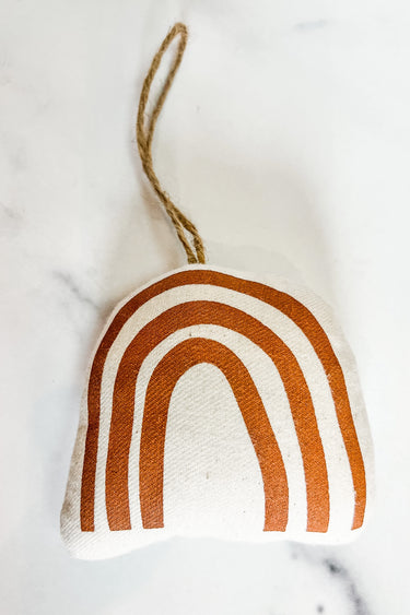 Rainbow Plush Ornament